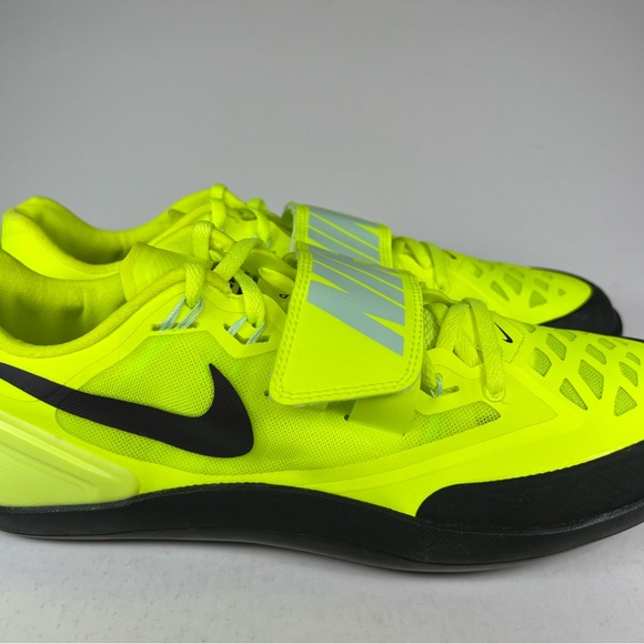 Nike Zoom Rotational 6 Volt Green Black Throwing Shoes - Picture 3 of 11
